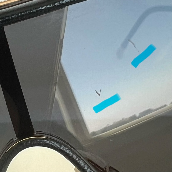 TOM FORD TF671 Mack Black Leather Rose Gold Metal Frame Aviator Large Sunglasses - Picture 15 of 16